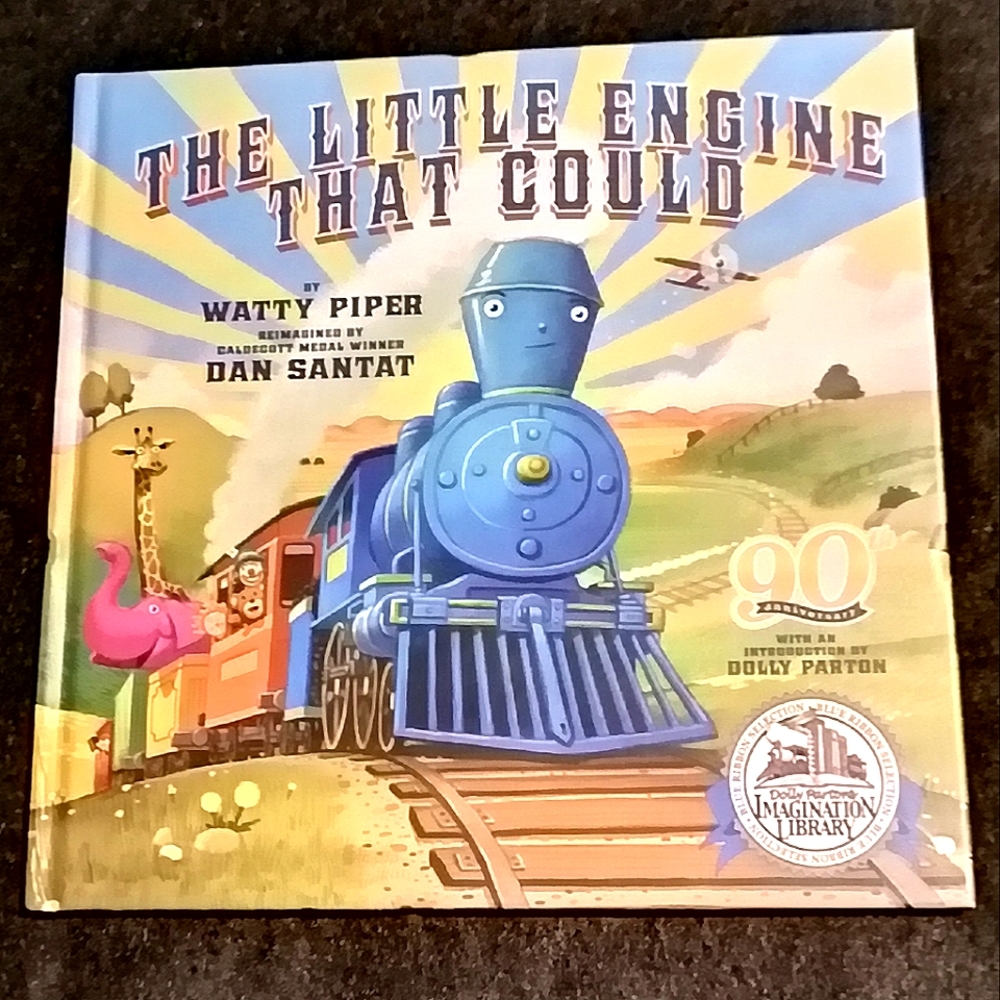 The Little Engine That Could 90th Anniversary Children's Hard Cover Book
